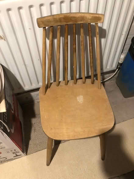 Photo of free Ercol / style stick back chair vintage (Heaton Mersey SK4) #1