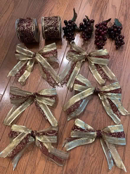 Photo of free Ribbons and grapes (North Main area) #1
