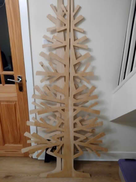 Photo of free Wooden Christmas tree (Broughton CH4) #1