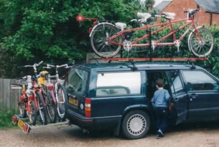 Photo of free Four-bike, bicycle rack. Fits on the tow ball of your car. (Emmer Green RG4) #2