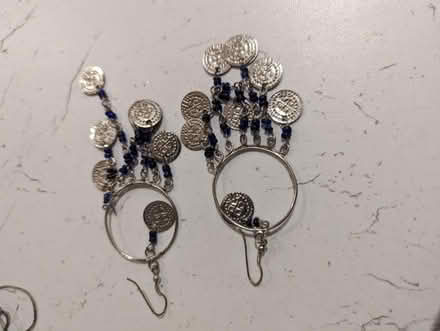 Photo of free Earrings with blue beeds (Golders green NW11) #1
