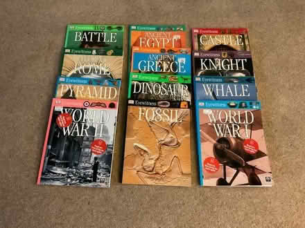Photo of free 12 x Eyewitness reference books (World's End RH15) #1