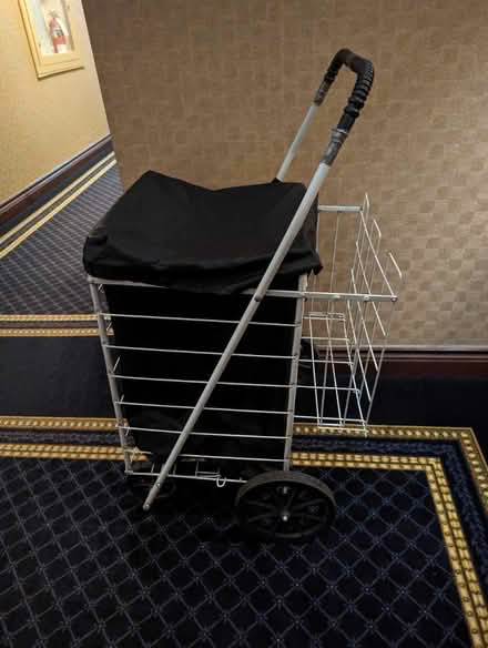 Photo of free Folding cart with liner (Riverside Drive) #1