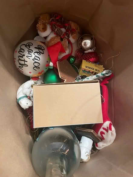 Photo of free Assorted Christmas Ornaments (Putnam Valley) #1