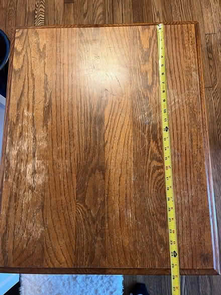 Photo of free Solid wood end table with drawer (Adams Morgan) #4