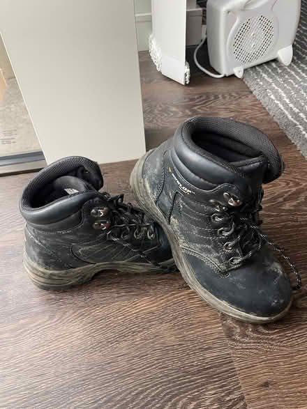 Photo of free Steel toe PPE boots size 4 (Lambeth SE1) #2