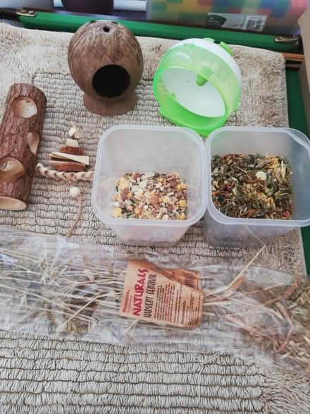 Photo of free Hamster accessories and food (Milton Keynes, MK6) #1