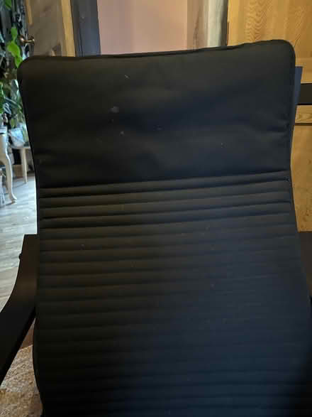 Photo of free Black Ikea poang chair (CH44) #4