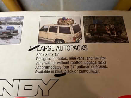 Photo of free NewAuto pack for car top (Bethesda MD) #2