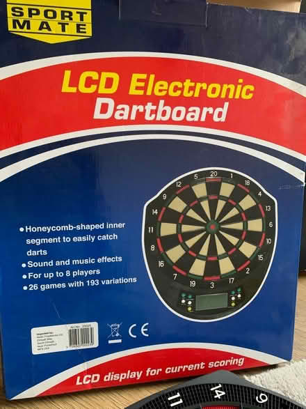Photo of free Sport Mate Electronic Toy Dartboard (Loose, Maidstone) #2