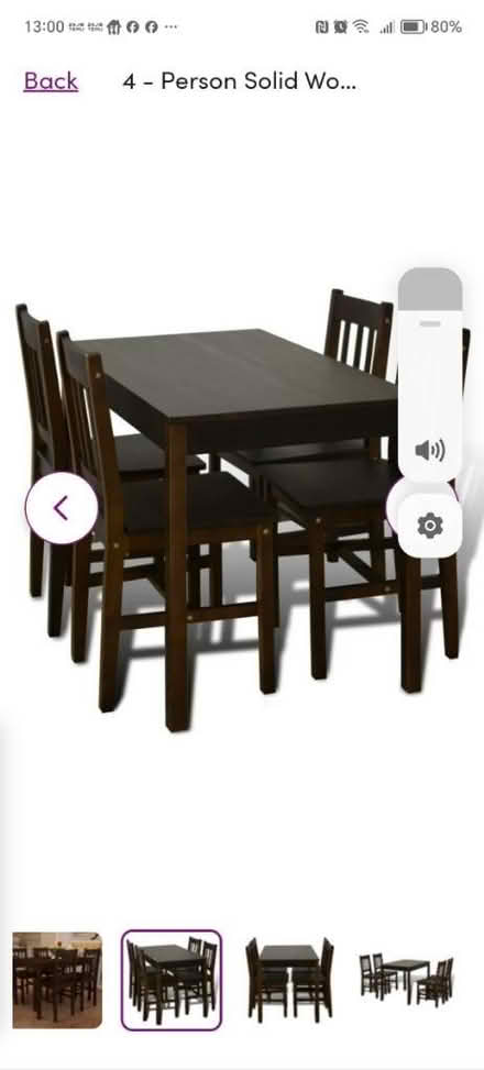 Photo of free Table and chairs (Catford SE6) #1