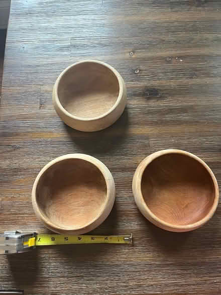 Photo of free Wooden bowls (3) (Adams Morgan) #1