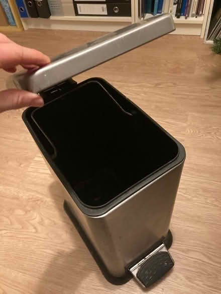 Photo of free Chrome rectangular kitchen bin (University Area RG1) #1