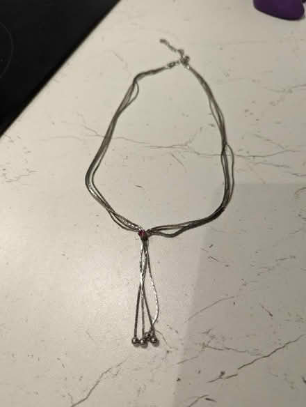 Photo of free Necklace with a pink stone (Golders green NW11) #1