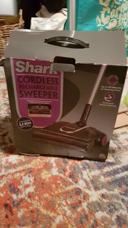 Photo of free shark cordless rechargeable sweeper (Trinity EH5) #1