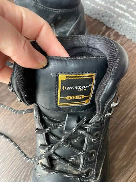 Photo of free Steel toe PPE boots size 4 (Lambeth SE1) #4