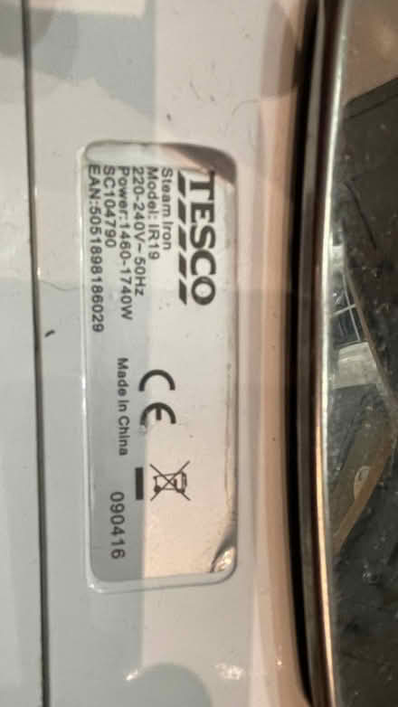 Photo of free Iron (Charlton OX12) #2