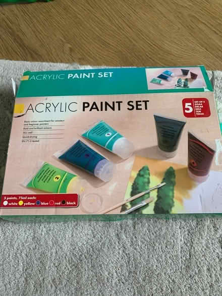Photo of free Used Acrylic Paint set (Loose, Maidstone) #1
