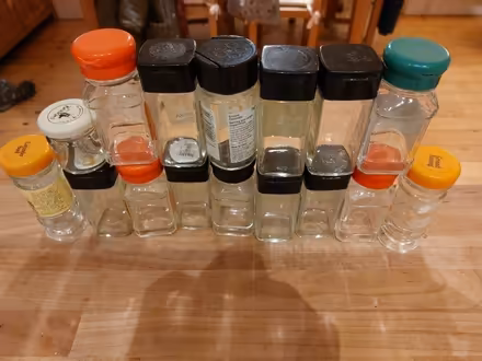 Photo of free Collection of herb/spice jars (Eskbank EH22) #1