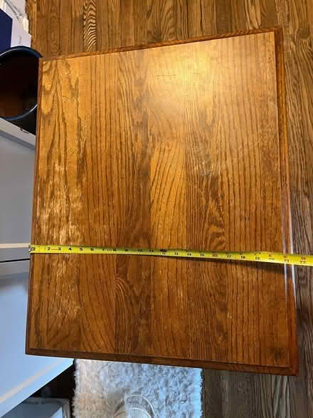 Photo of free Solid wood end table with drawer (Adams Morgan) #3