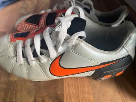 Photo of free Kids Nike football boots size 1 metal studs (Harborne B17) #1