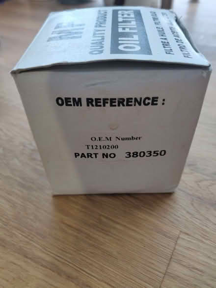 Photo of free New MF motorcycle oil filter (Dursley GL11) #3