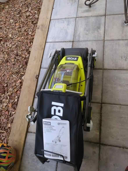 Photo of free Ryobi electric lawn mower (South Pasadena) #1