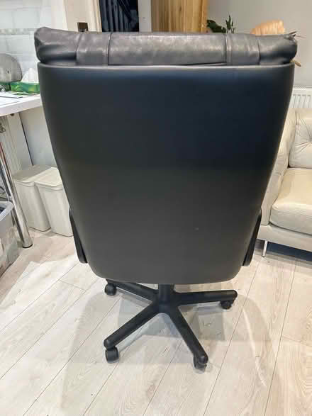 Photo of free Leather reclining office chair (Burnage, M19) #4