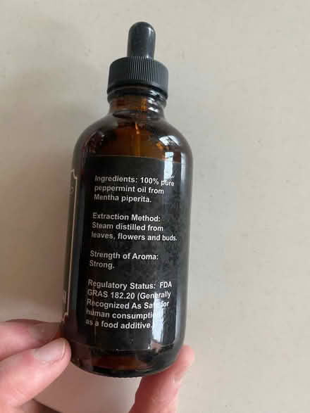 Photo of free Mint scented oils (Capitol Hill Tower) #2