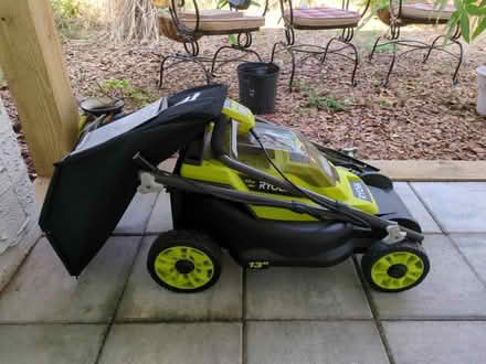 Photo of free Ryobi electric lawn mower (South Pasadena) #2