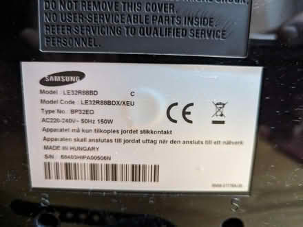 Photo of free 32" Samsung tv (Whitehall BS5) #2