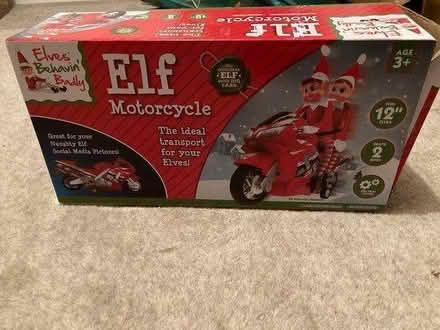 Photo of free Naughty elf motorcycle (Hertfordshire HP4) #1
