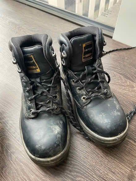 Photo of free Steel toe PPE boots size 4 (Lambeth SE1) #1