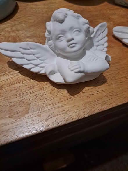 Photo of free Two plaster angels (melksham east SN12) #1