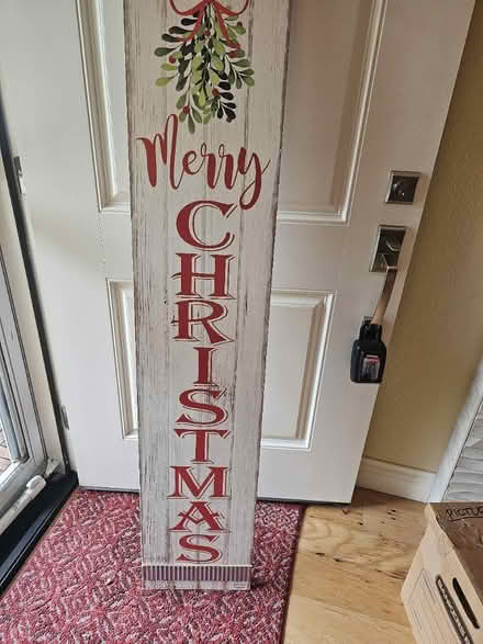 Photo of free Xmas door sign (San Ramon) #2