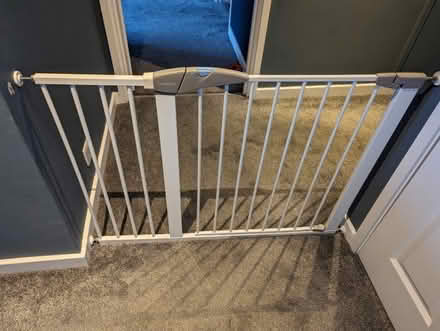 Photo of free Munchkin Lindam stair /door gate (Newton Mearns G77) #2