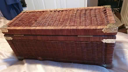 Photo of free Wicker chest (Chichester Lavant PO18) #2