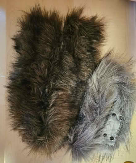 Photo of free Two furry hood edgings (Westbrook WA5) #1
