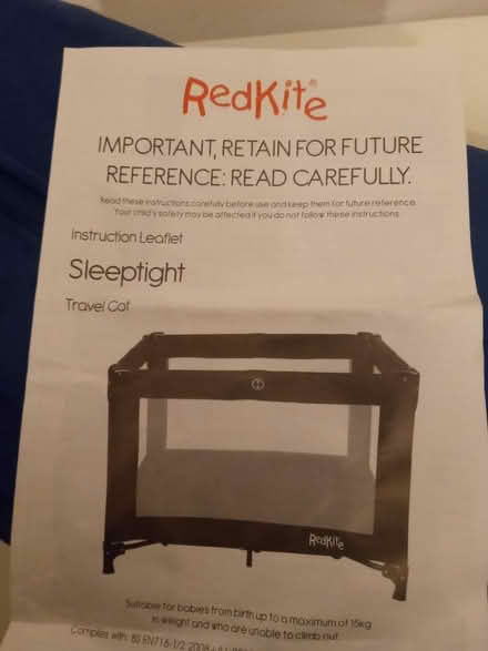 Photo of free Travel Cot (Polwarth EH11) #1