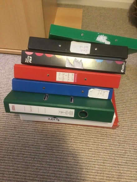 Photo of free Ring binders (Ramsey PE26) #1