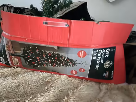 Photo of free 6 ft Christmas tree (Shrewsbury) #1