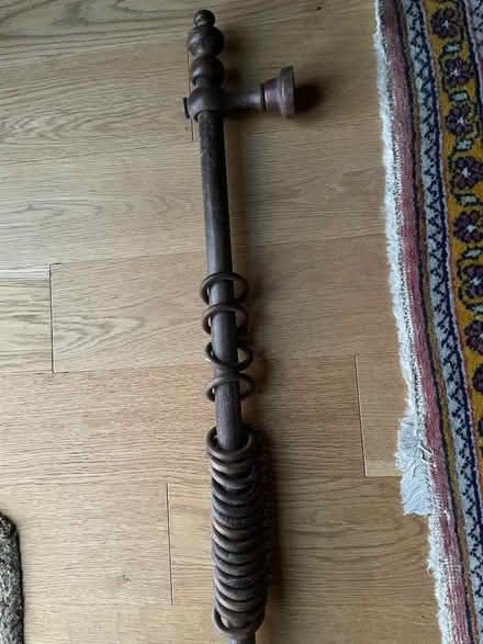 Photo of free Wooden curtain rail and fixings (Whitley SN12) #1