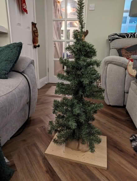 Photo of free Small Christmas tree + decorations (HA4, Ruislip) #1