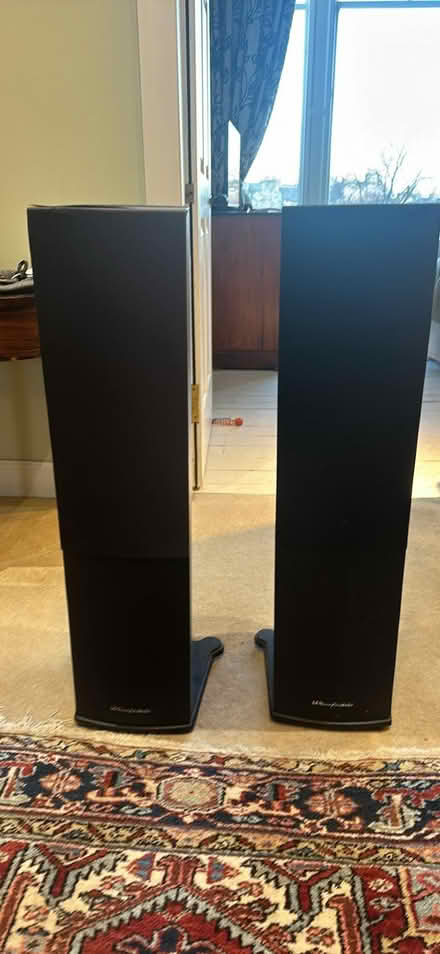 Photo of free Wharfedale speakers and cables (Stockbridge EH3) #2
