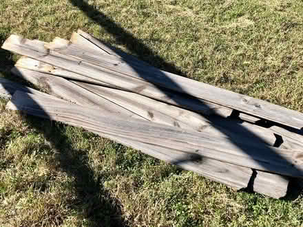 Photo of free Six inch weathered fence pickets (Pflugerville, near PES) #1