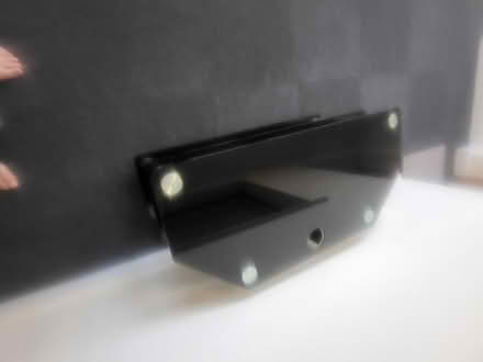 Photo of free Tv unit black glass (West Derby L12) #1