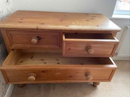 Photo of free Pine chest of drawers (Old Woking GU22) #3
