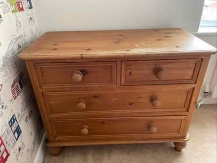 Photo of free Pine chest of drawers (Old Woking GU22) #4