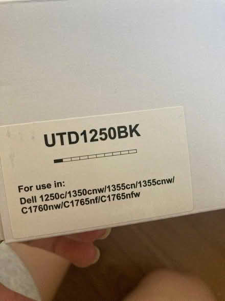 Photo of free Printer toner -Dell (Haymarket, EH11) #1