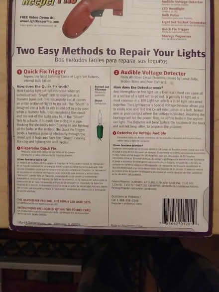 Photo of free Christmas light fixer (Maple Leaf) #2